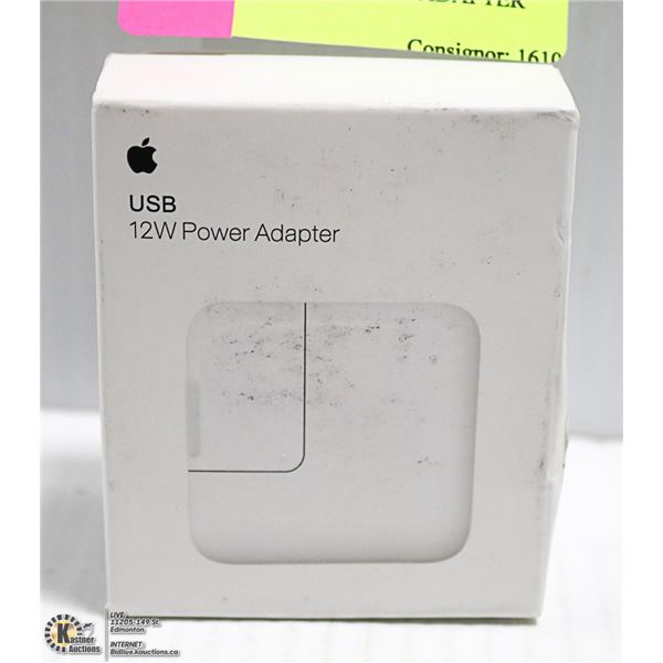 APPLE USB 12W POWER ADAPTER