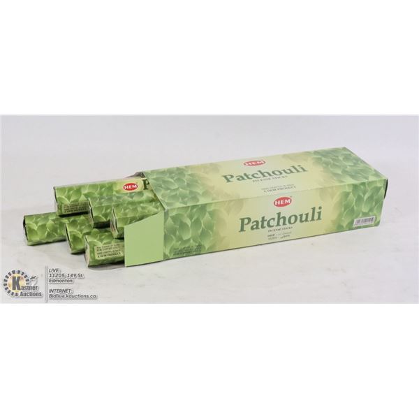 HEM PATCHOULI INCENSE STICKS