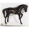 Image 1 : HAND CRAFTED LEATHER HORSE FIGURE