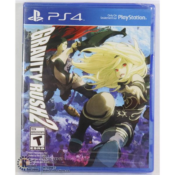 SEALED PS4 GRAVITY RUSH2 GAME 4
