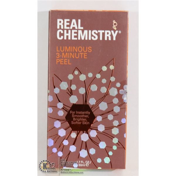 REAL CHEMISTRY LUMINOUS 3-MINUTE PEEL