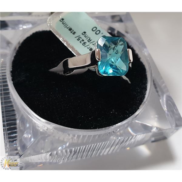 NEW 925 STERLING SILVER LADIES RING SIZE 7,