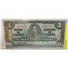 Image 1 : 1937 CANADIAN $1 BILL