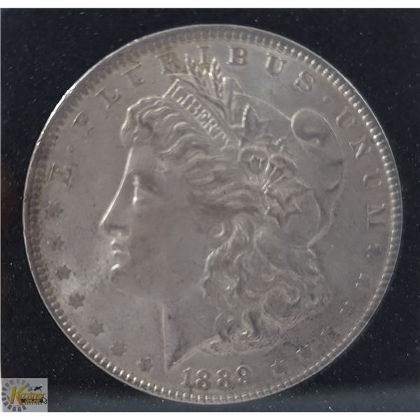 1889 USA SILVER MORGAN DOLLAR