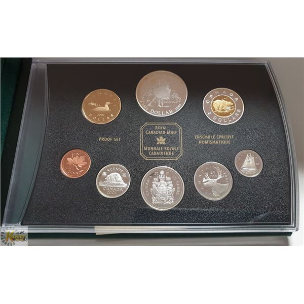 2001 NATIONAL BALLET OF CANADA SILVER PROOF SET