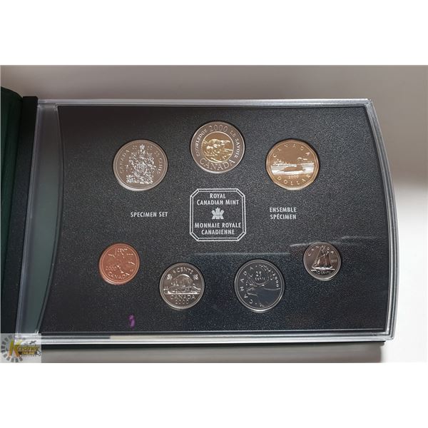 2000 SPECIAL EDITION SPECIMEN SET. SCARCE $1/25C