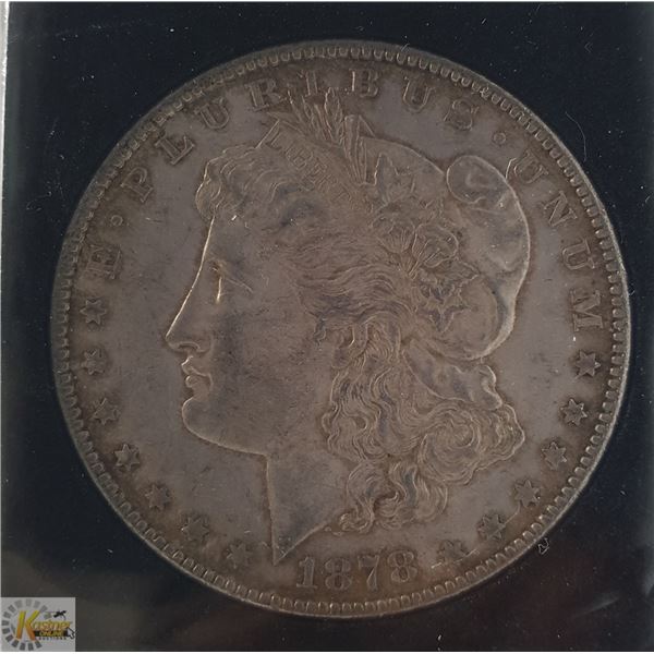 1878S USA SILVER MORGAN DOLLAR MINTED IN SAN
