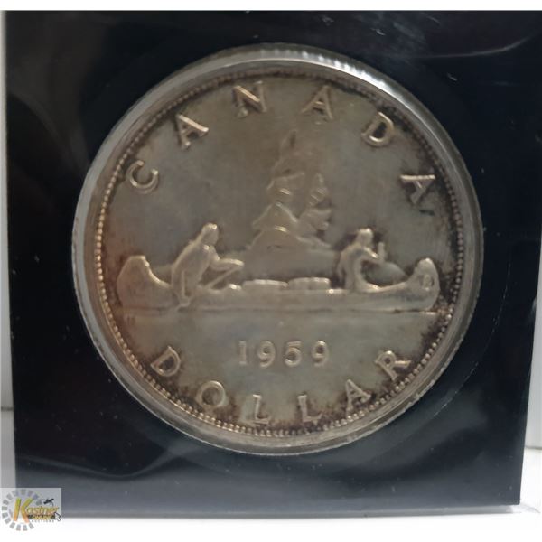 1959 CANADA SILVER DOLLAR