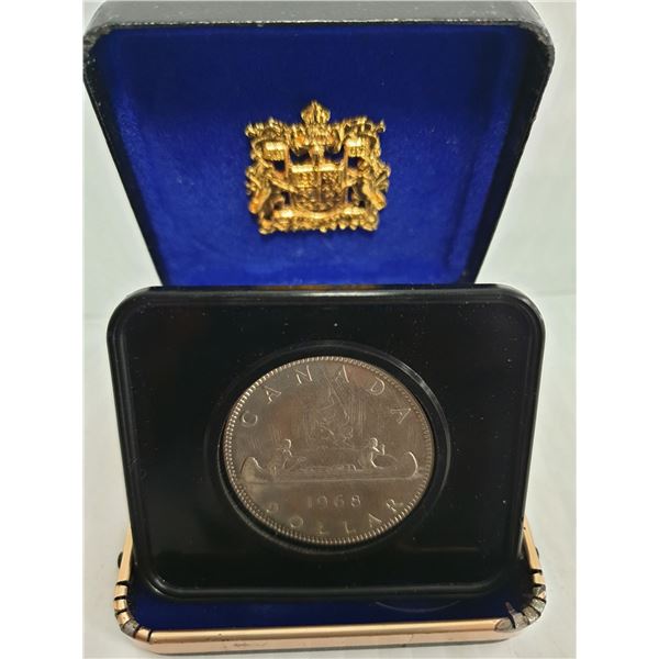 1908-1968 60TH ANNIVERSARY OF RCM CASED DOLLAR
