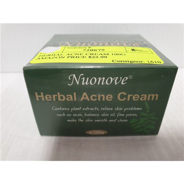 HERBAL ACNE CREAM 100G AMAZON PRICE $22.99