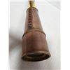 Image 2 : BRASS AND LEATHER TELESCOPE
