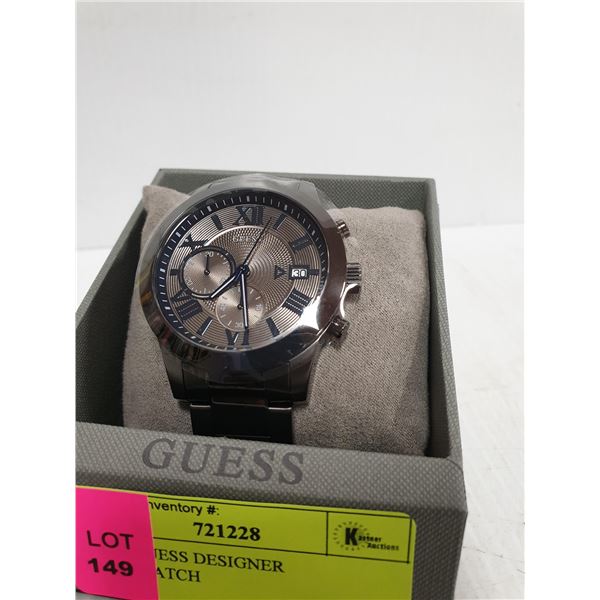 MENS GUESS DESIGNER WRISTWATCH