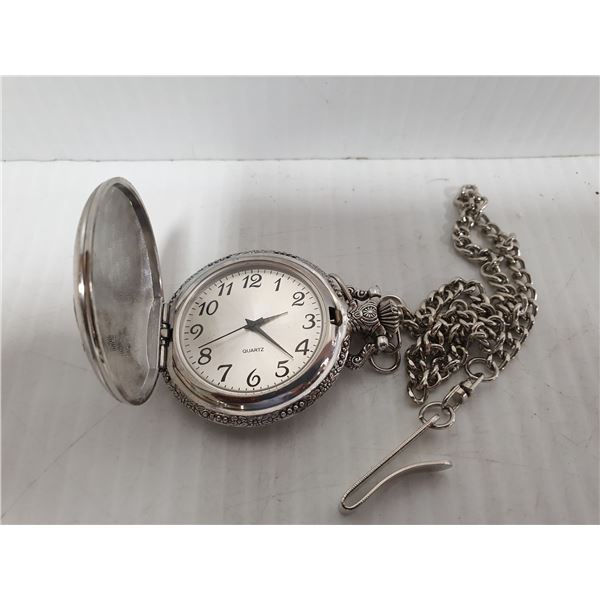 POCKET WATCH - WITH LARGE BOAT