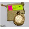 Image 1 : 1936 14KT GOLD WALTHAM 15 JEWEL POCKET WATCH