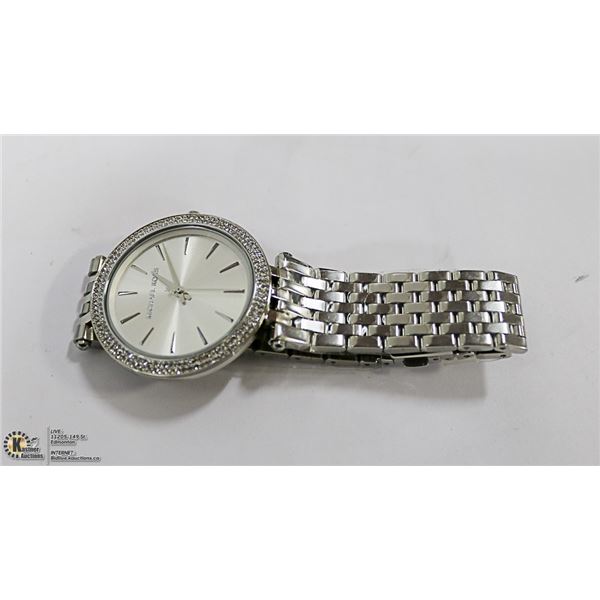 NEW MICHAEL KORS STAINLESS STEEL WATCH