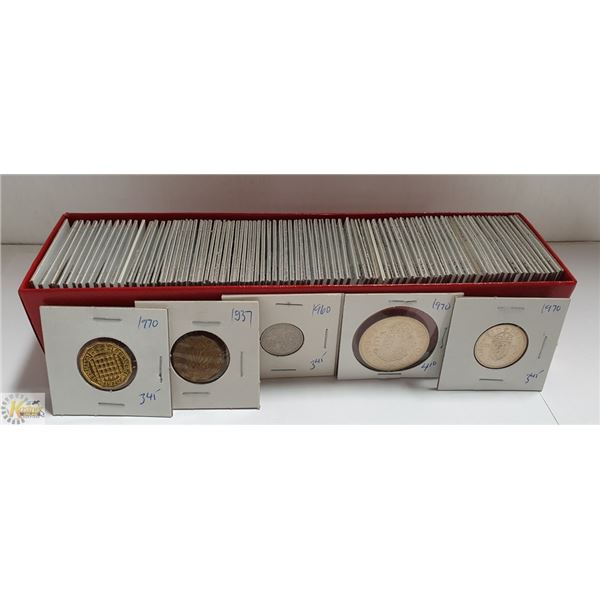 ALL UNIQUE BRITISH 3P TO 1/2 CROWN NO DUPLICATES