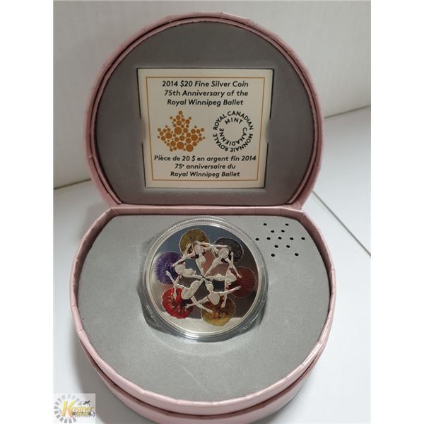 2014 ROYAL BALLET IN ORIGINAL MUSIC BOX COA