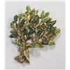 Image 1 : RHINESTONE TREE OF LIFE BROOCH