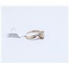 Image 3 : 19) 10K YELLOW AND WHITE GOLD DIAMOND RING