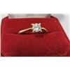 Image 2 : 14K GOLD DIAMOND RING SIZE 10 LOCAL APPRAISAL 2336