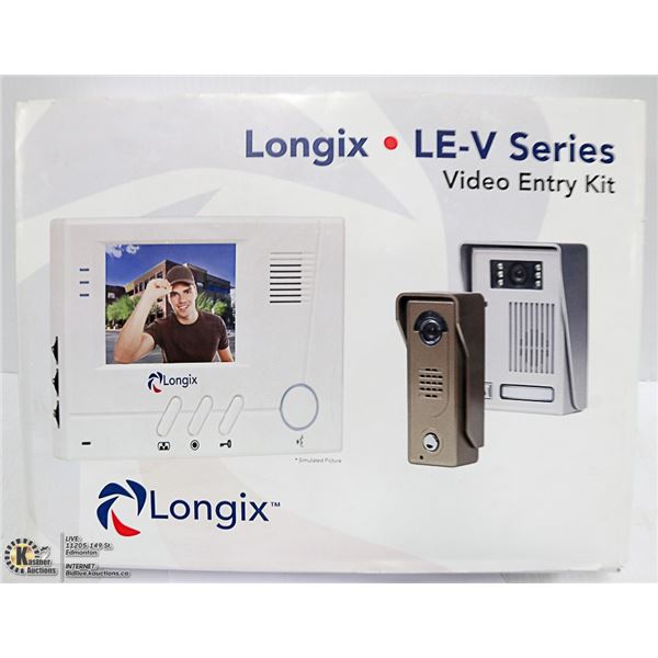 NEW LONGIX VIDEO ENTRY KIT