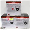Image 1 : LOT OF 3 NEW ADVANCE TECHNOLGY VANDAL DOME CAMERAS