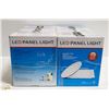Image 2 : LOT OF 24 LED PANEL LIGHTS 12 W SUPER BRIGHT