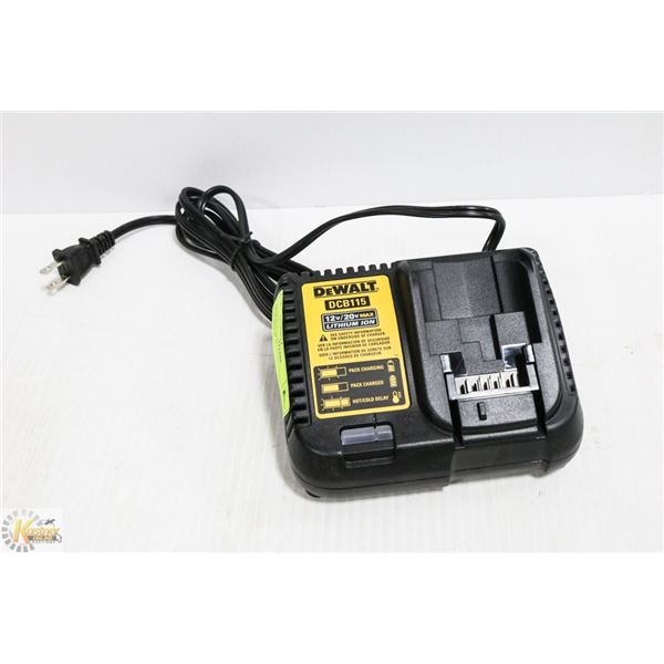 DEWALT DCB115 BATTERY CHARGER