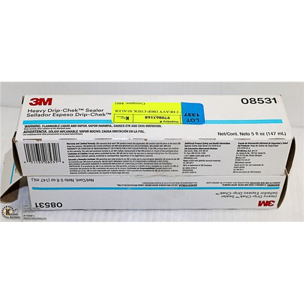LOT OF 2 HEAVY DRIP-CHEK SEALER