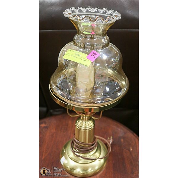 LANTERN GLASS LAMP