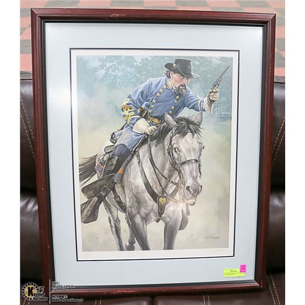 GNATEK PROFESSIONALLY FRAMED RARE 1988 MICHAEL