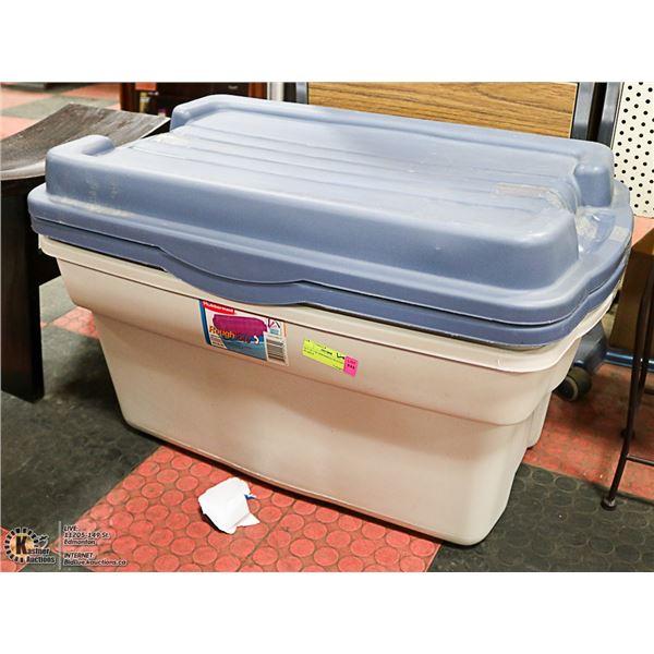 SET OF 2 RUBBERMAID ROUGHTOTE XLARGE