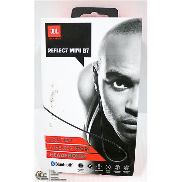 JBL REFLECT MINI BLUETOOTH SPORT HEADPHONES