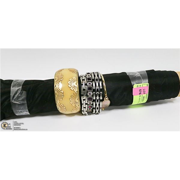 5 BRACELETS. MOTHER OF PEARL., 925 SILVER