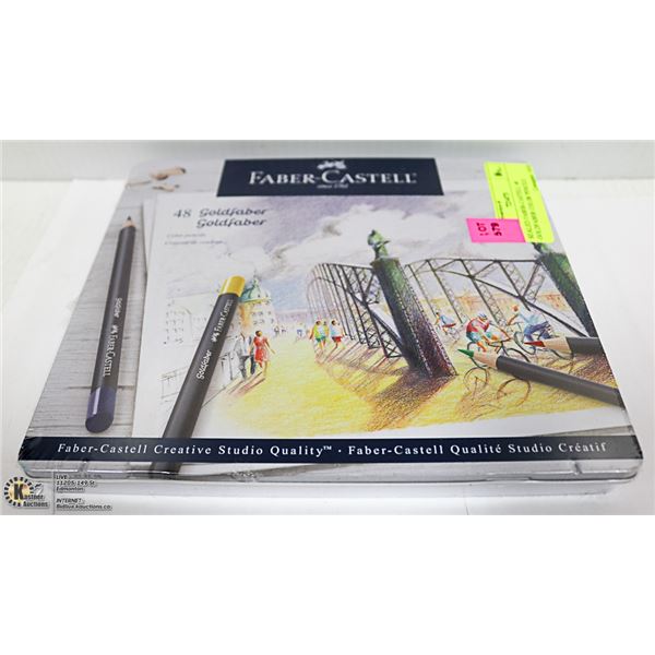 SEALED FABER-CASTELL 48 GOLDFABER COLOR PENCILS