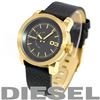 Image 4 : NEW DIESEL BLACK DIAL LEATHER STRAP 37MM MSRP $229