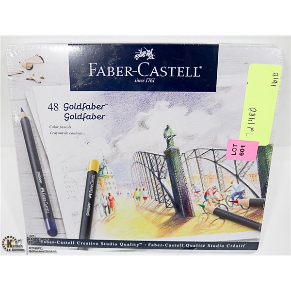 SEALED FABER-CASTELL 48 GOLDFABER COLOR PENCILS