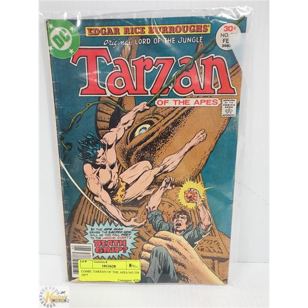COMIC TARZAN OF THE APES NO 258 1977