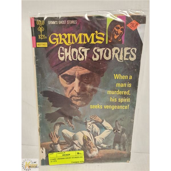 COMIC GRIMMS GHOST STORIES NO 35 1976