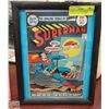Image 1 : SUPERMAN #287 HIGH GRADE FRAMED COLLECTOR COMIC