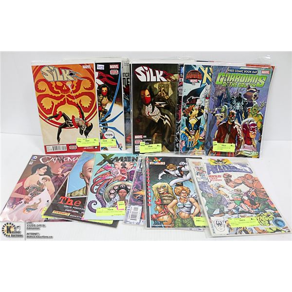 BOX OF 20+  ASSORTED COMICS