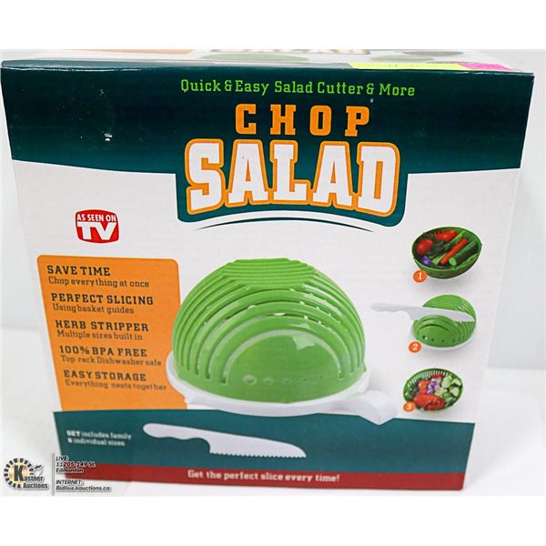 NEW AS SEEN ON T.V. CHOP SALAD