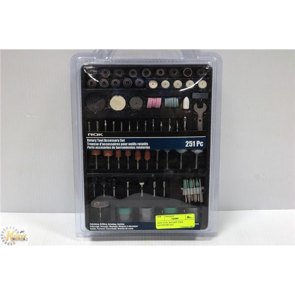 NEW 251PC ROTARY TOOL ACCESSORY KIT