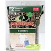 Image 1 : LOT OF 2 NEW MOSSY OAK T-SHIRTS  SZ 34-36 CHEST