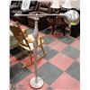 Image 1 : SILVER FLOOR LAMP