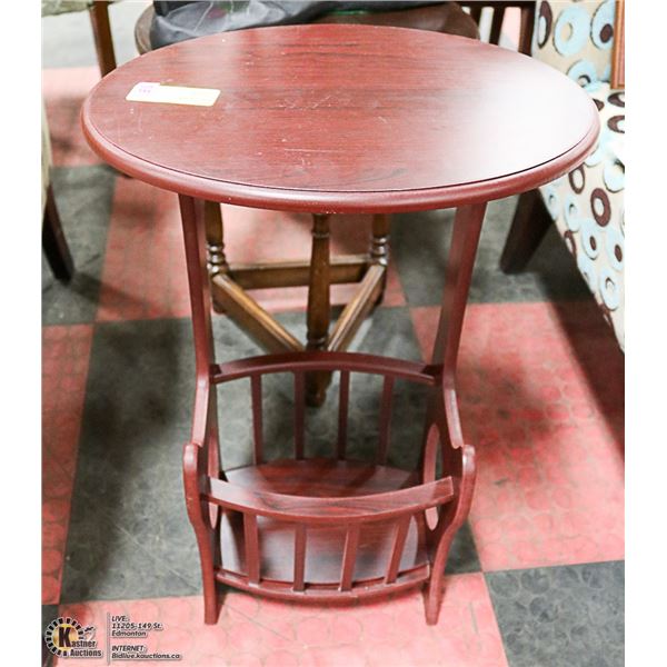 SMALL WOOD STAND 22" TALL