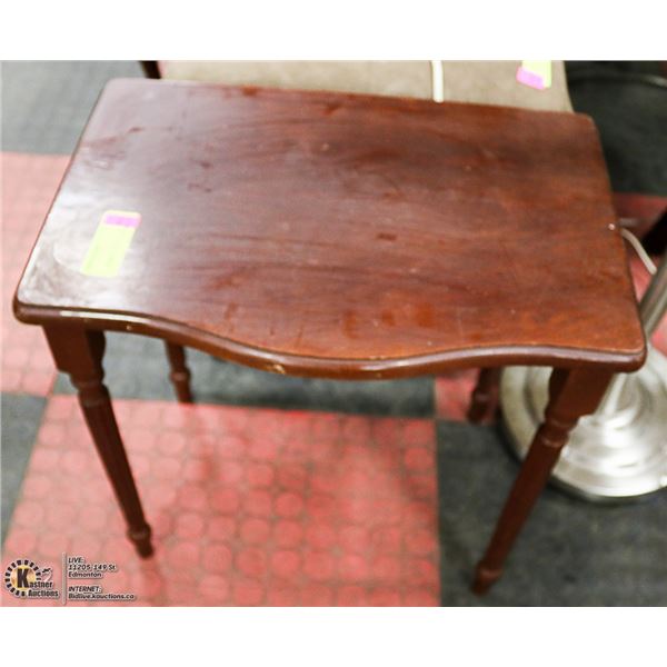 SMALL WOOD STAND 17" TALL