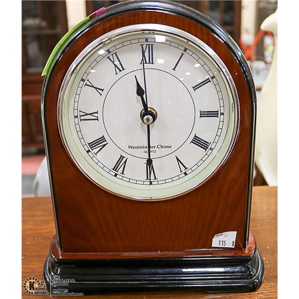 WESTMINSTER CHIME QUARTZ CLOCK
