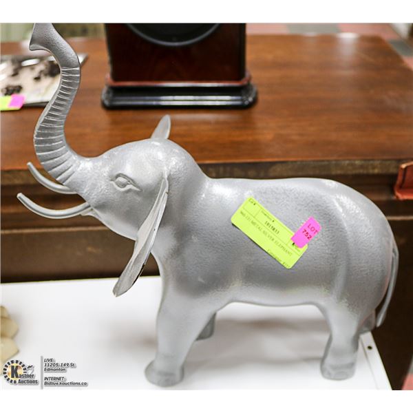 METAL SILVER ELEPHANT