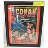Image 1 : CONAN #4 ORIGINAL SERIES, FRAMED